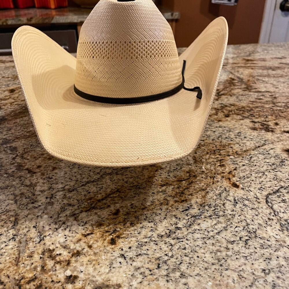 Resistol Straw Cowboy Hat